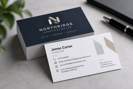 350gsm Silk Business Cards - Wright Print