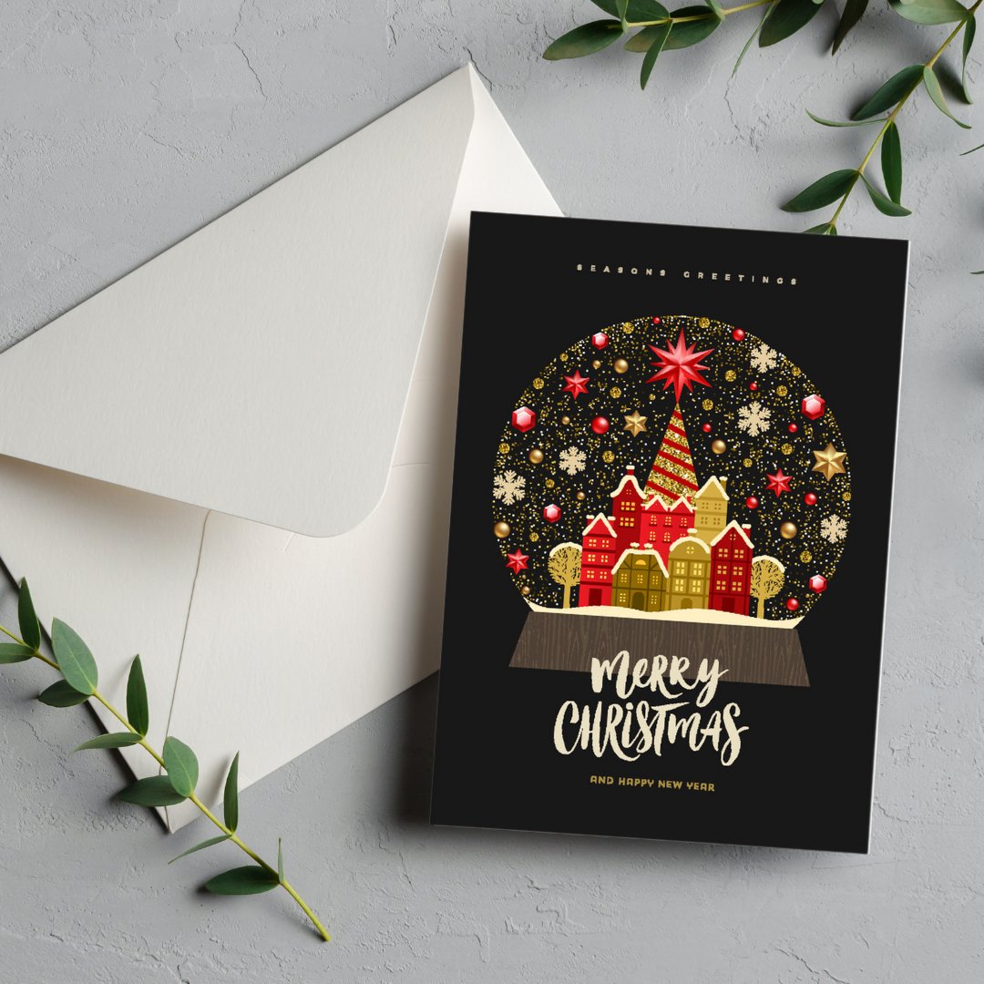 A5 Foil Greeting Cards - Wright Print