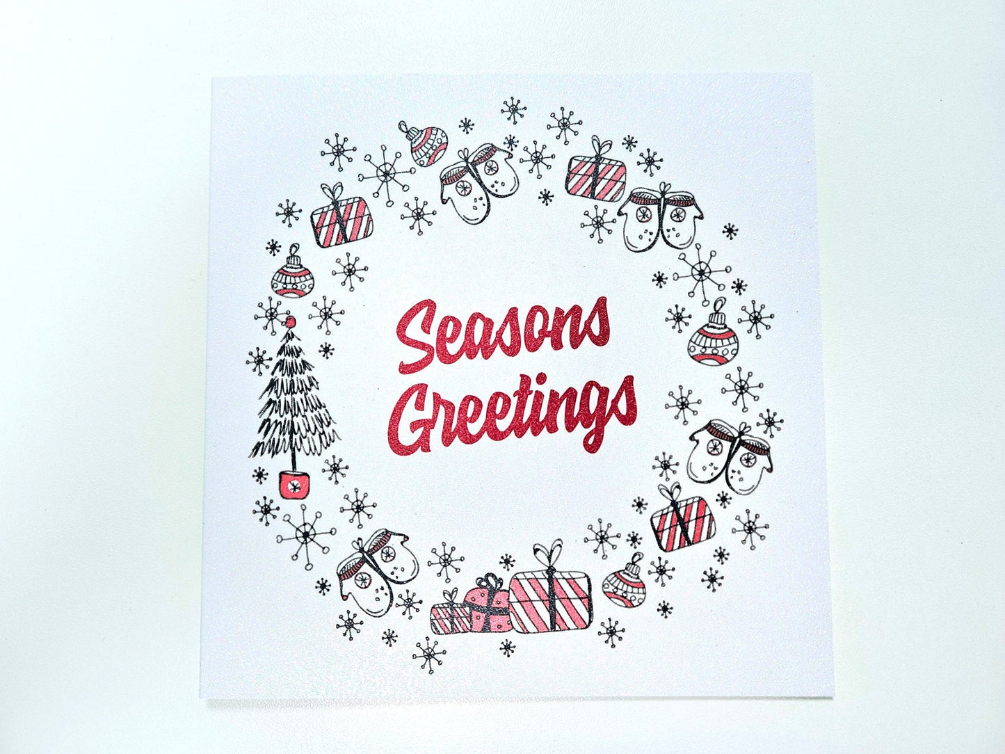 Christmas Cards - Diamond Glitter - Wright Print