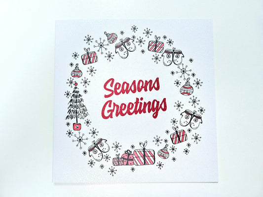 Christmas Cards - Diamond Glitter - Wright Print