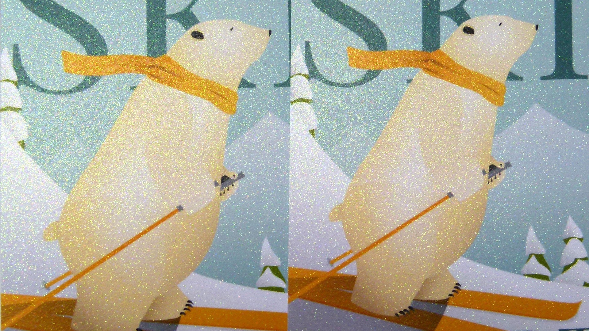 Christmas Cards - Diamond Glitter - Wright Print